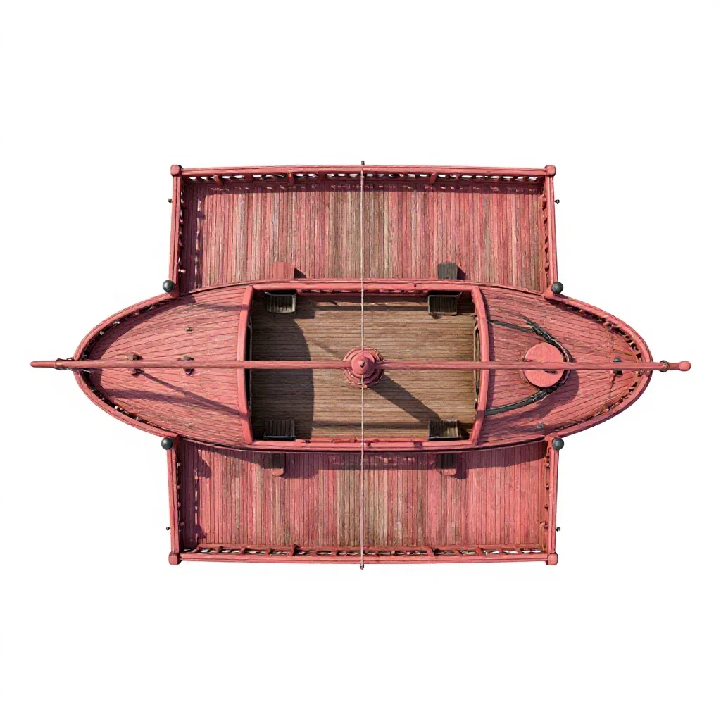 Ironclad isolated on a white background