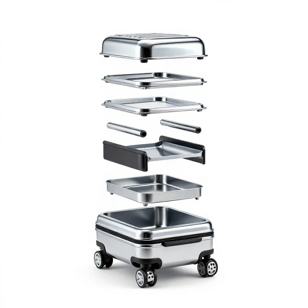 Baggage claim isolated on a white background