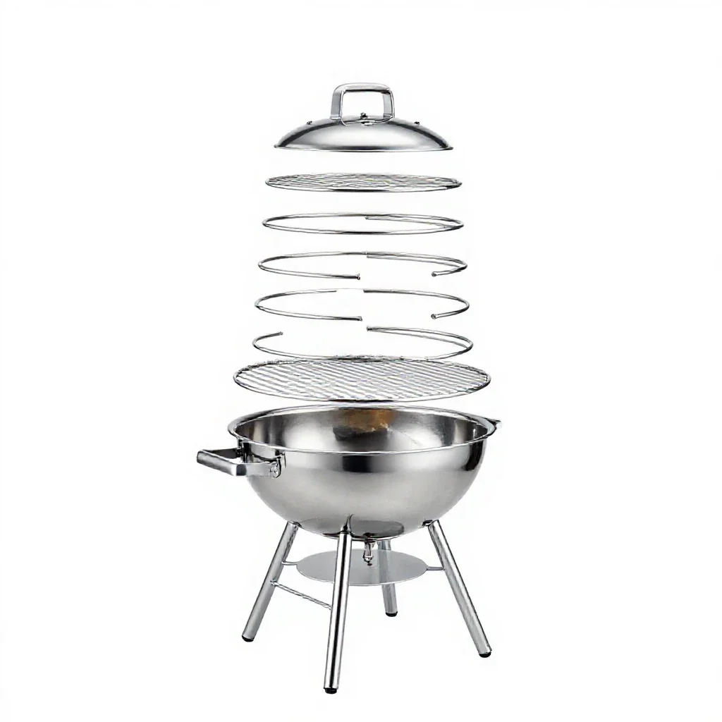 Barbecue isolated on a white background