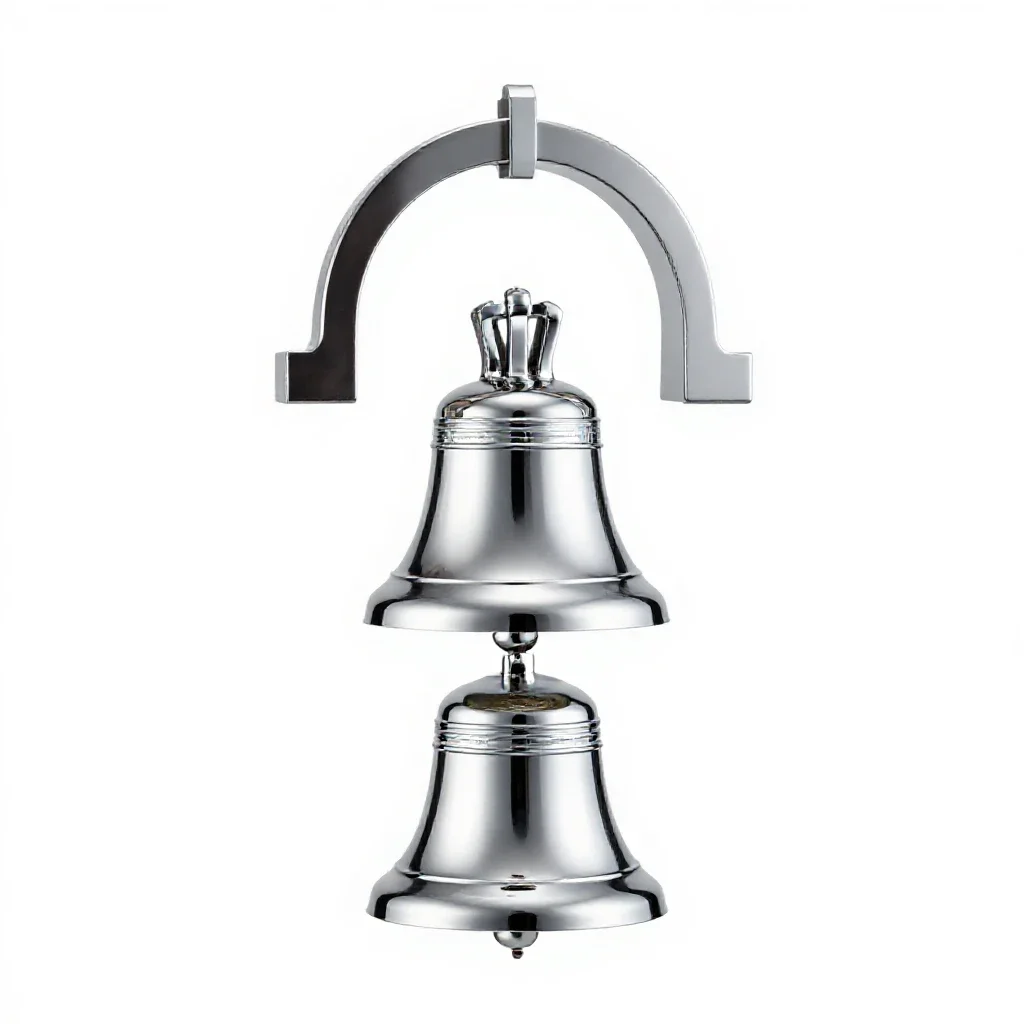 Bell arch isolated on a white background