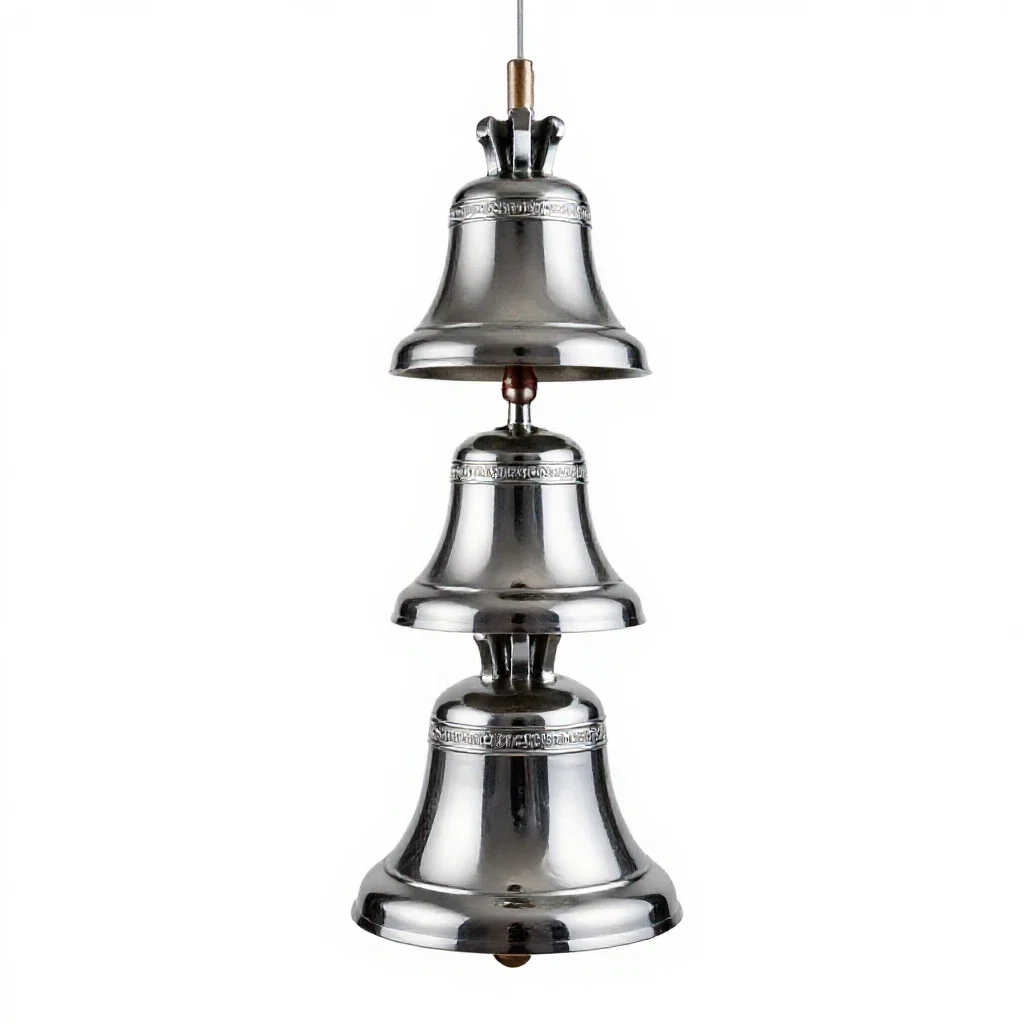 Bell foundry isolated on a white background