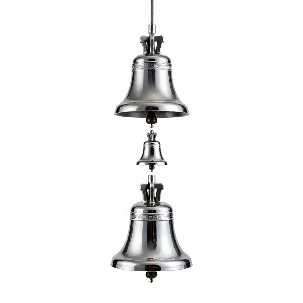 Bell tower isolated on a white background