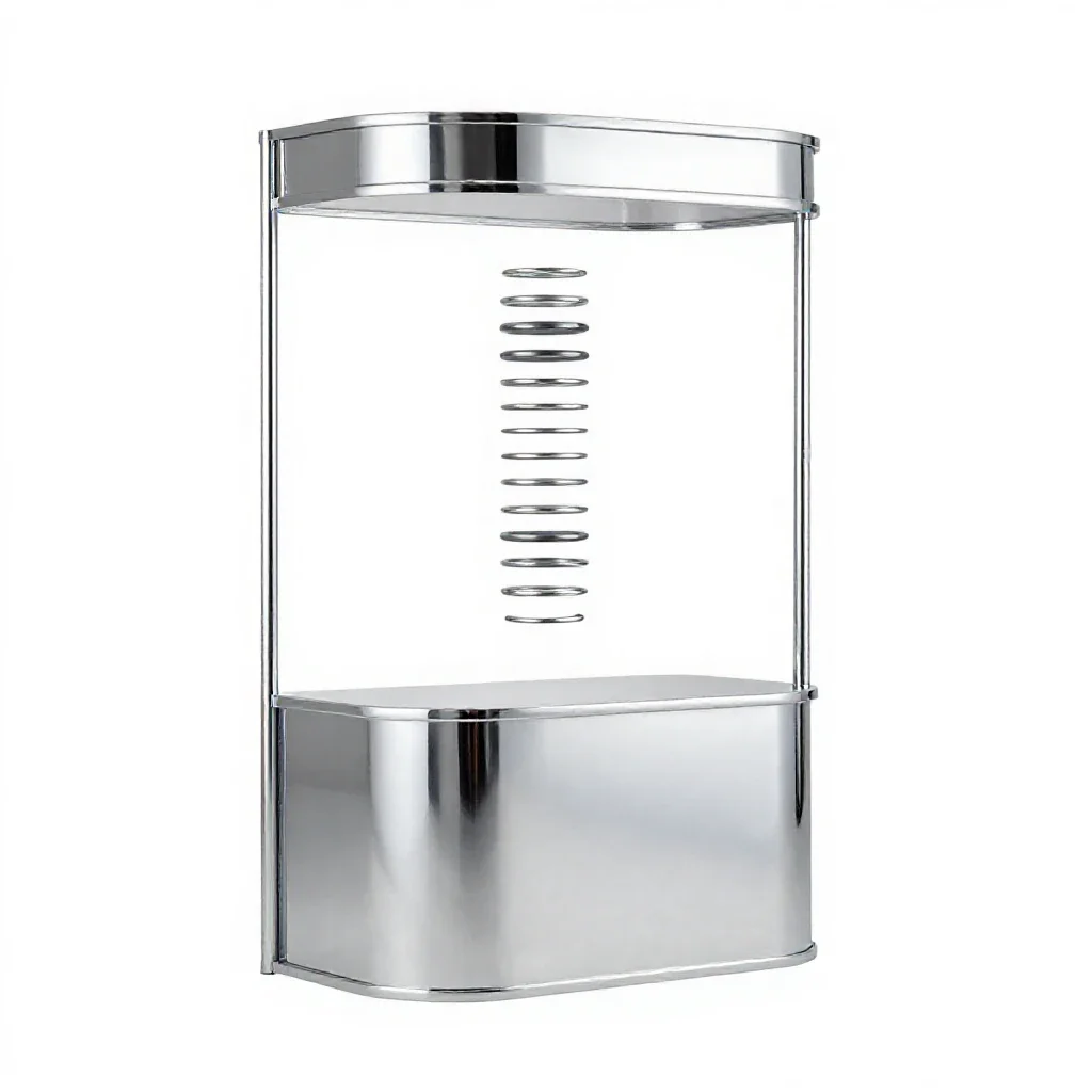 Booth isolated on a white background