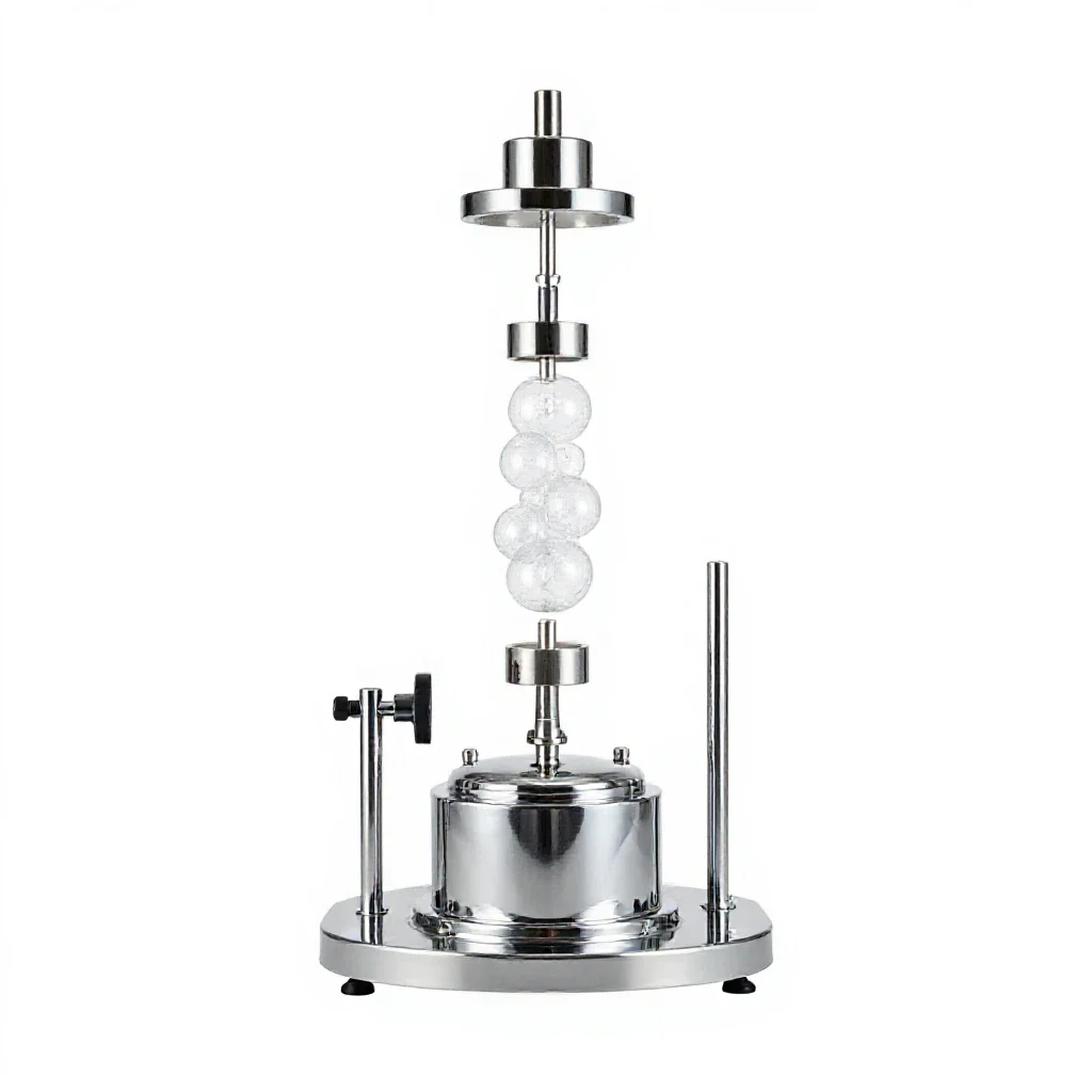 Bubble chamber isolated on a white background