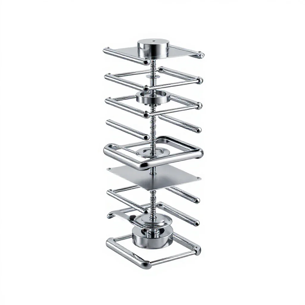 Building complex isolated on a white background
