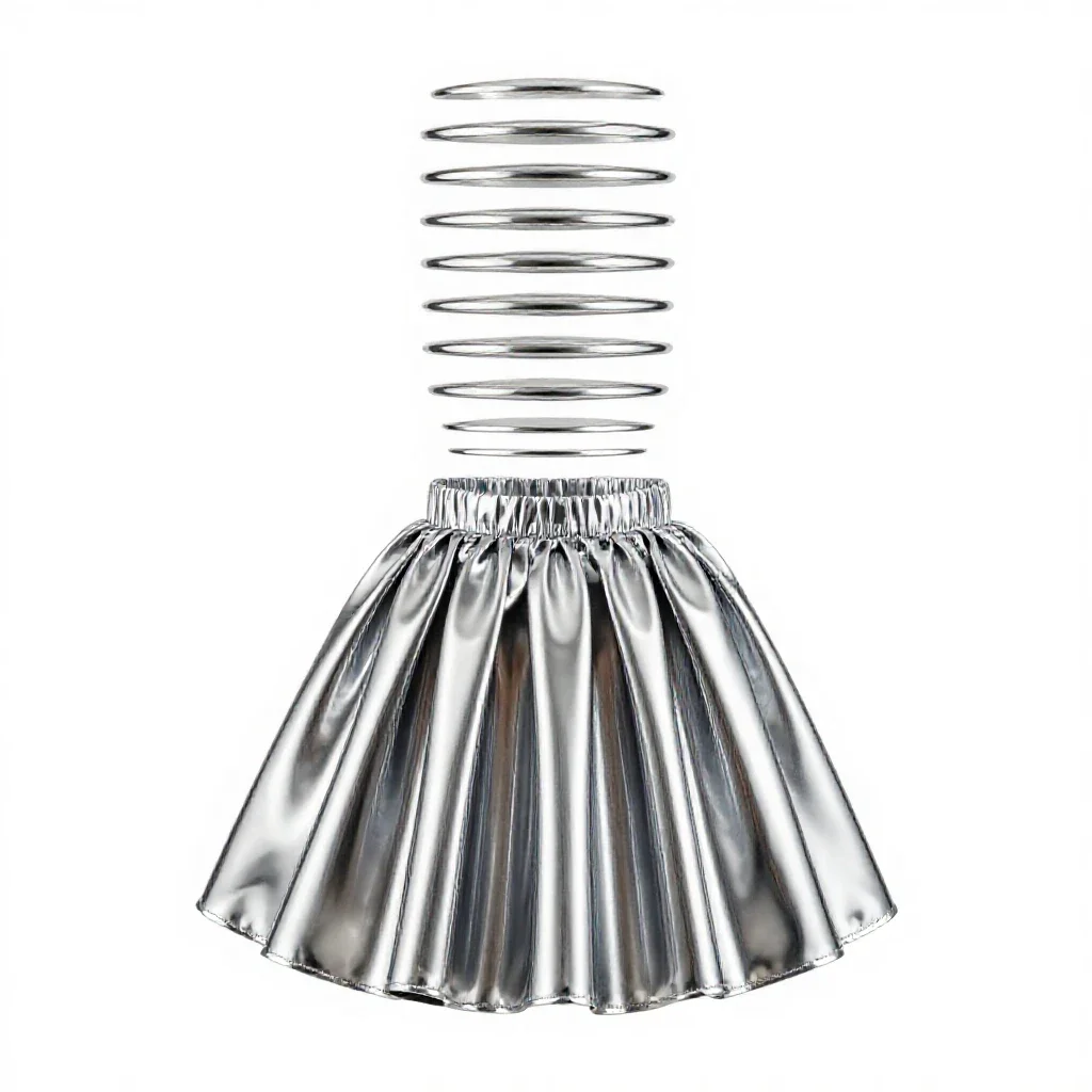 Bustle isolated on a white background