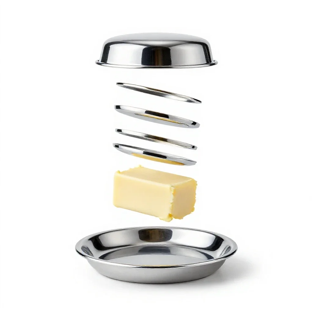 Buttery isolated on a white background