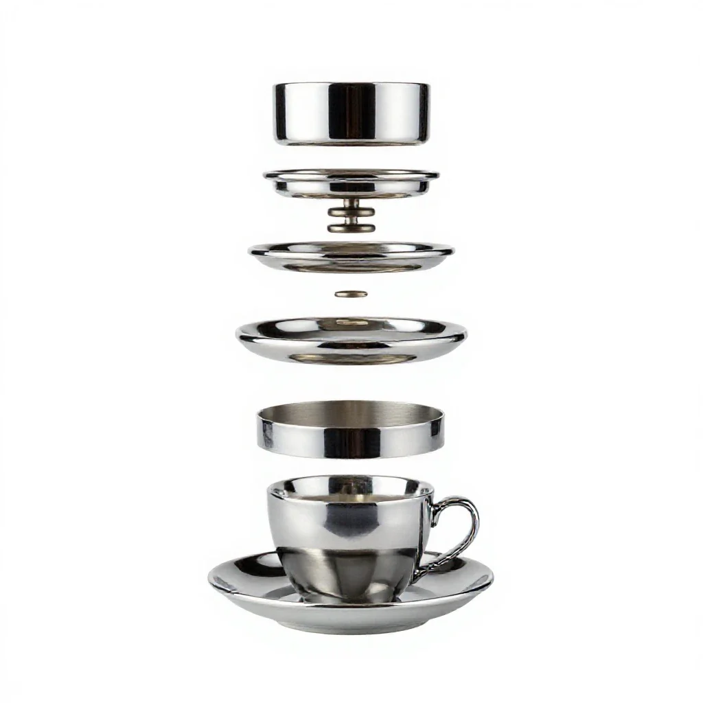 Caff isolated on a white background