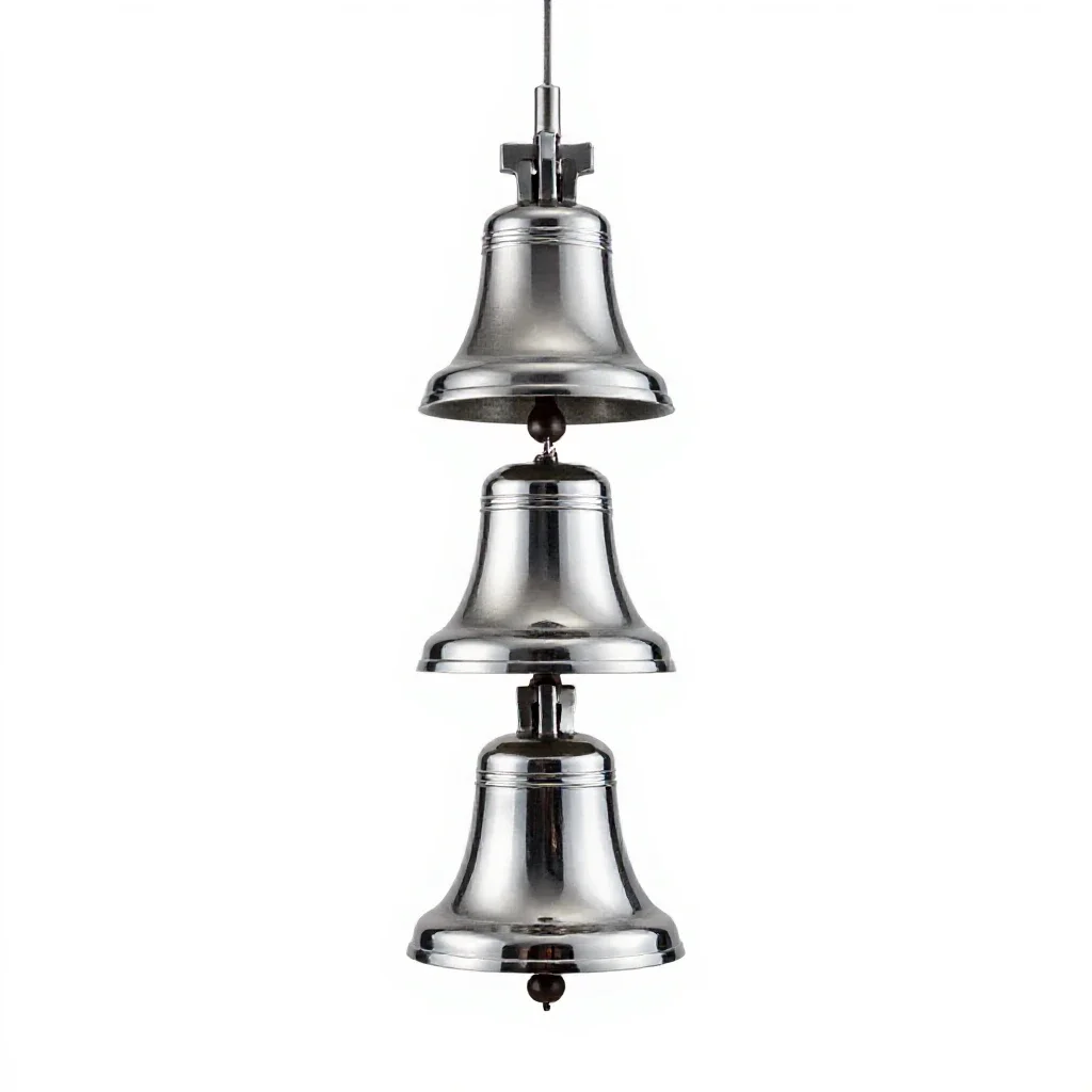 Campanile isolated on a white background