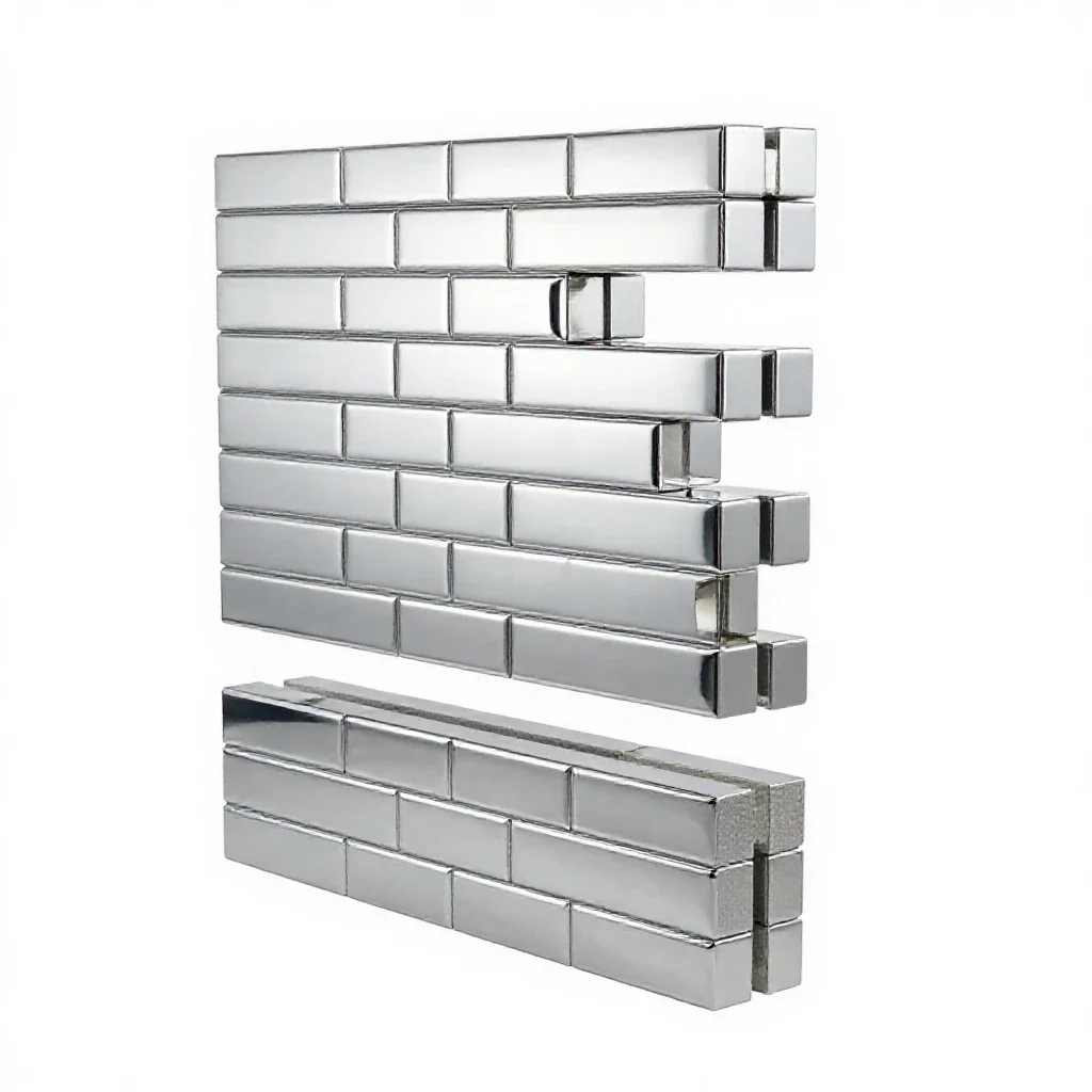 Cavity wall isolated on a white background