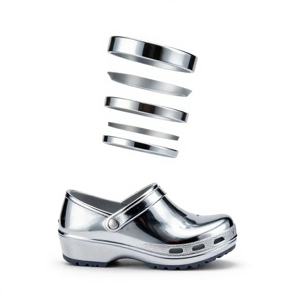 Clog isolated on a white background