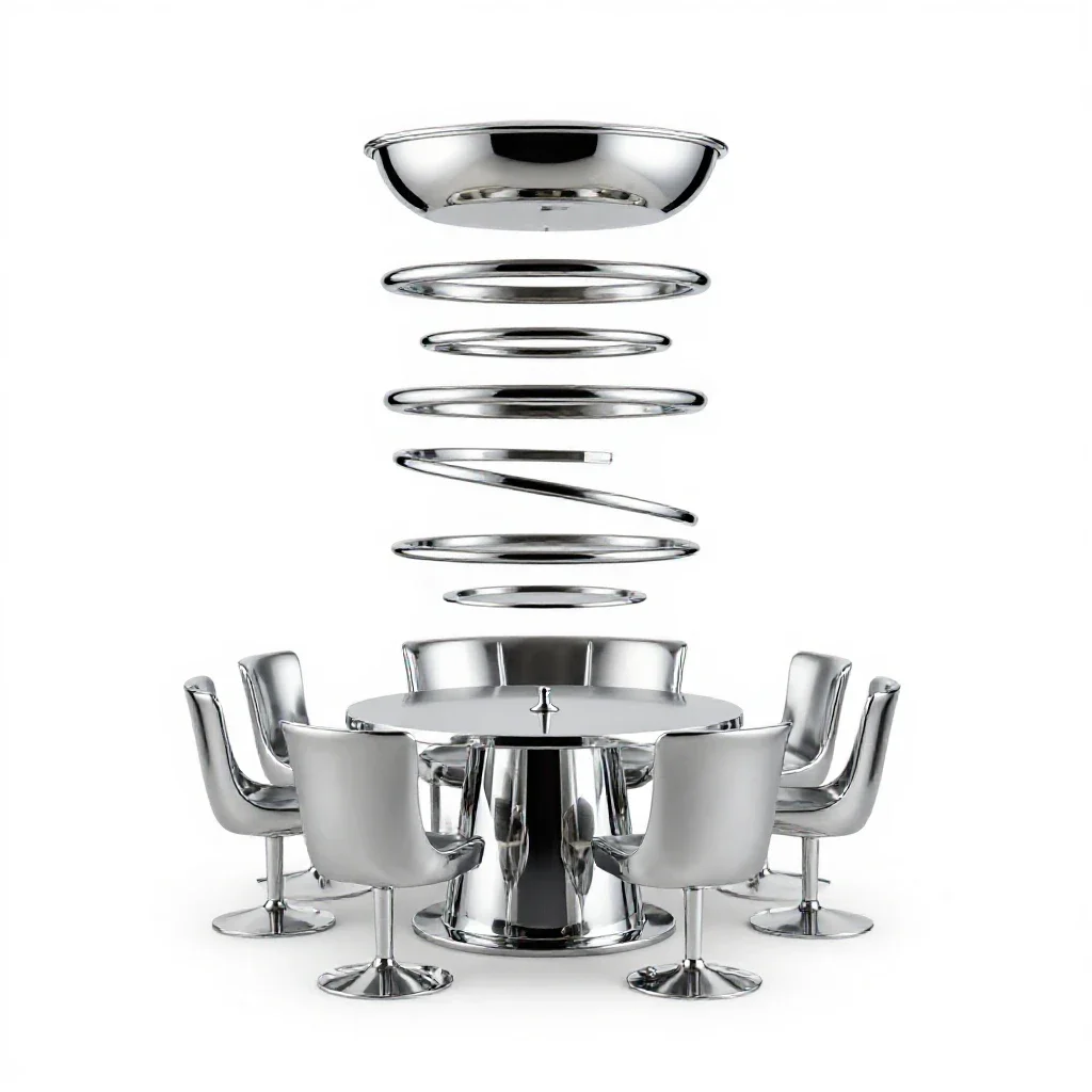 Cocktail lounge isolated on a white background