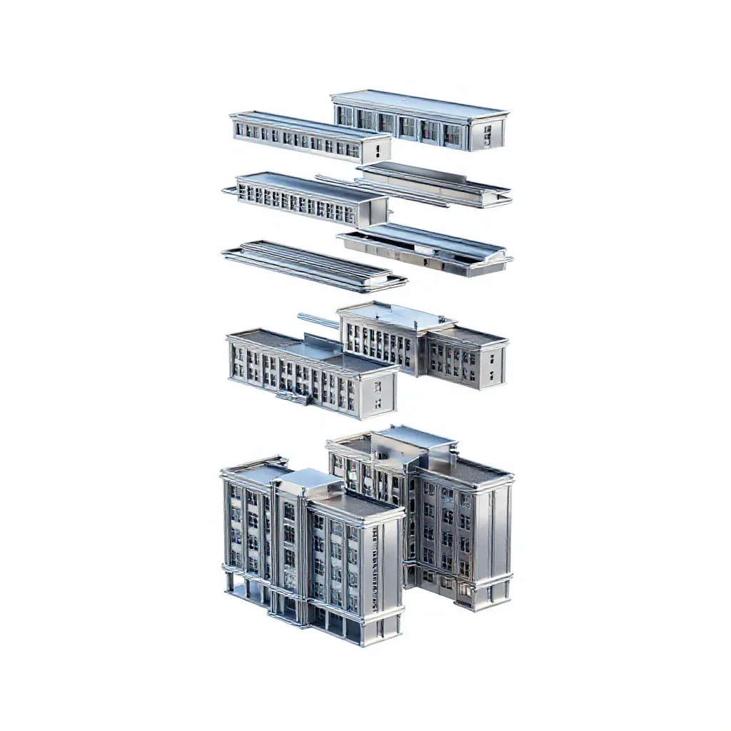 College isolated on a white background