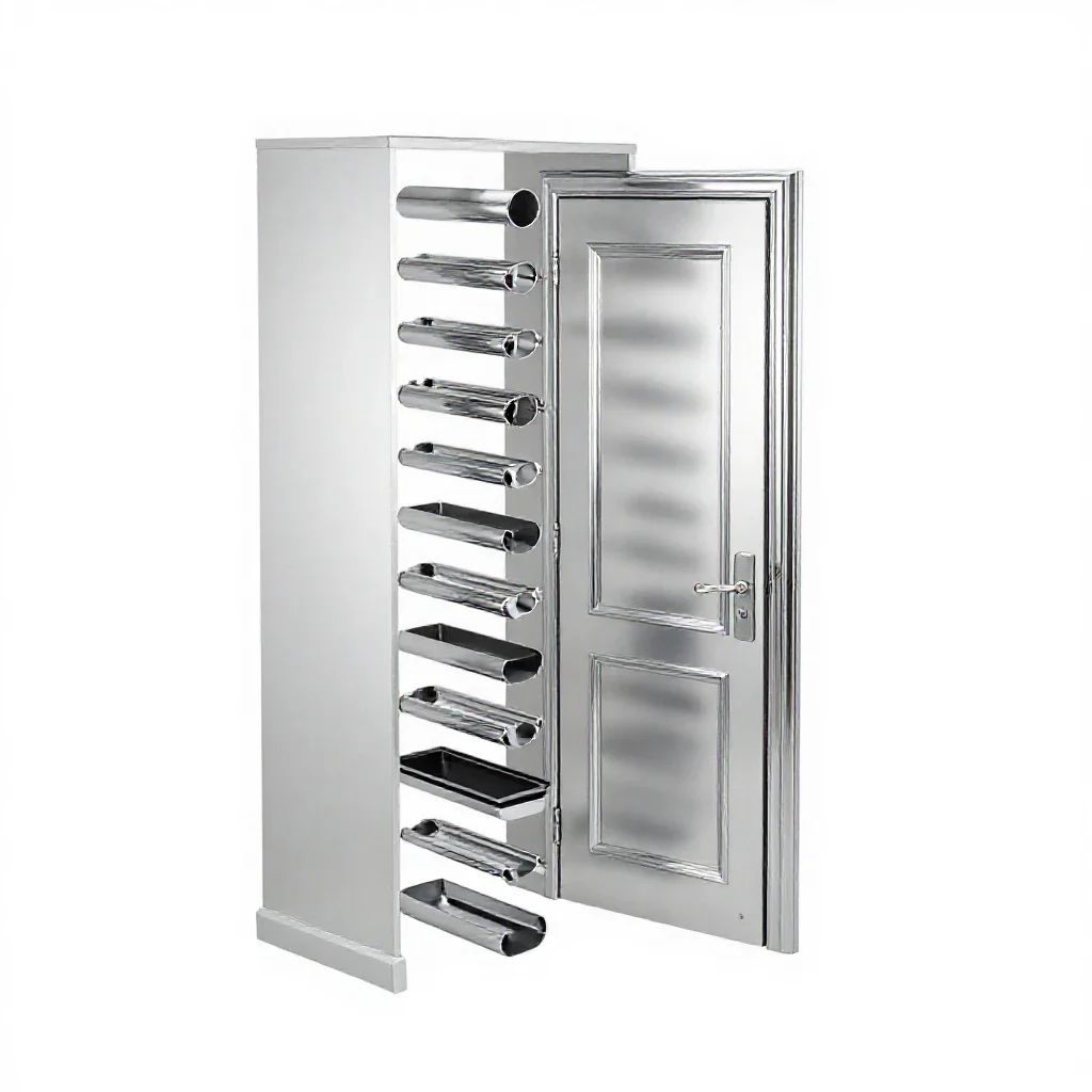 Connecting room isolated on a white background