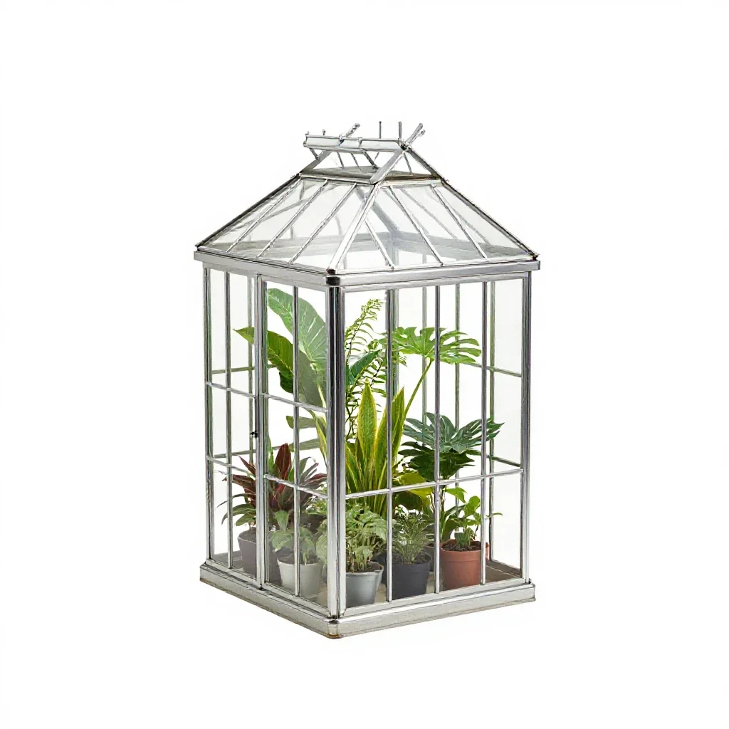 Conservatory isolated on a white background