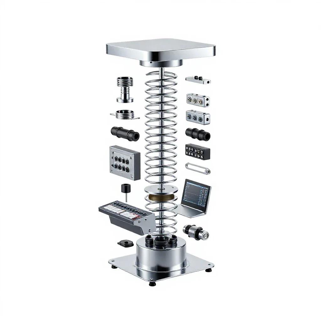 Control center isolated on a white background