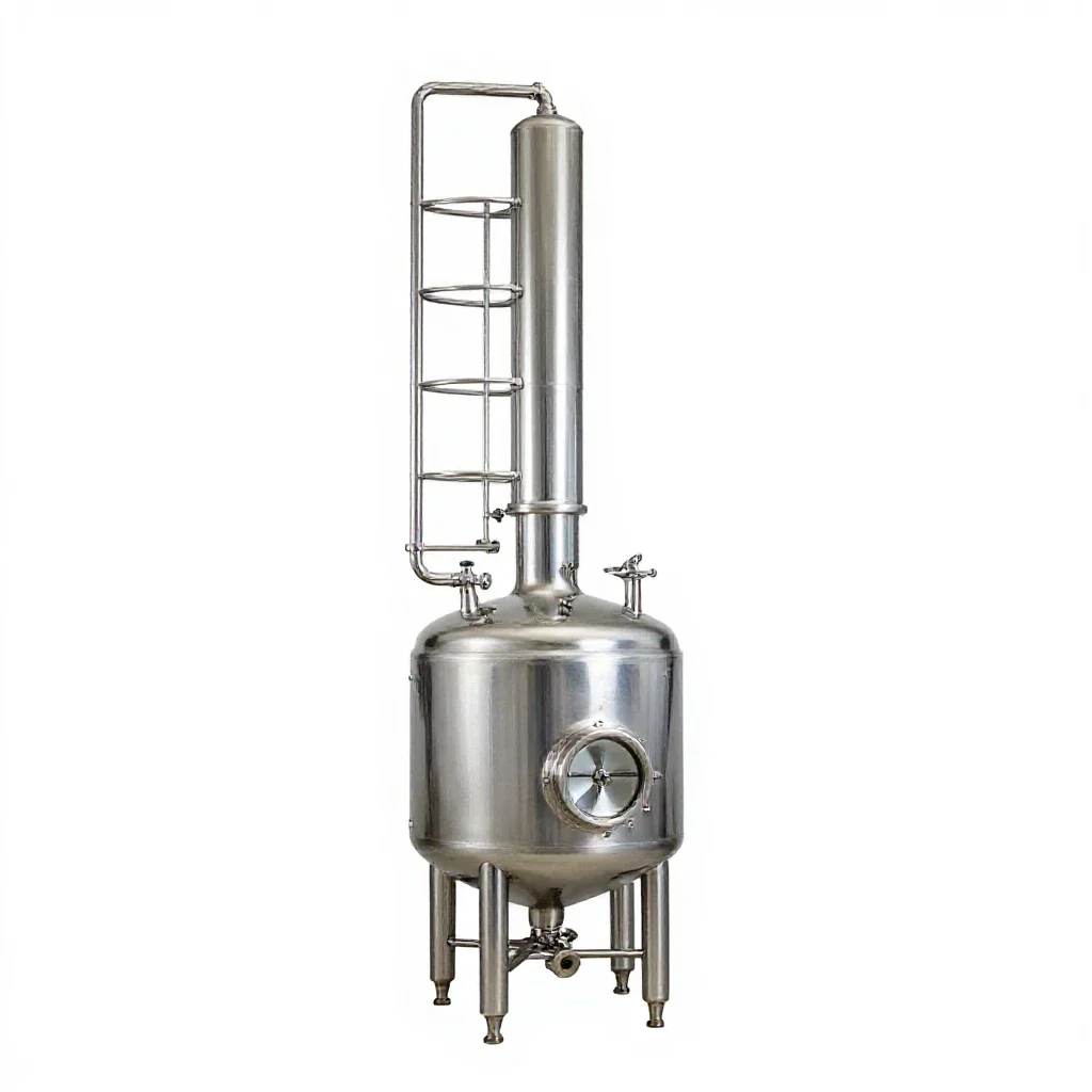 Distillery isolated on a white background
