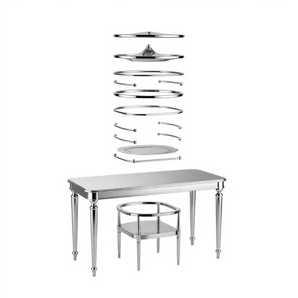Drawing room isolated on a white background
