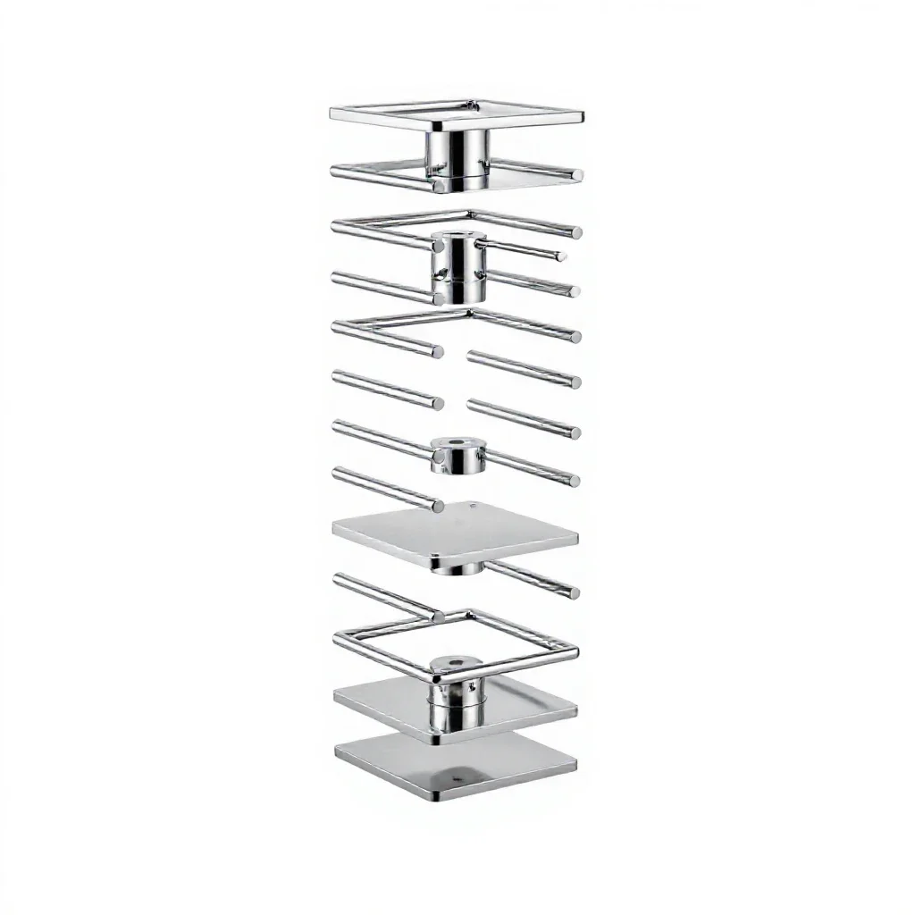 Dressing room isolated on a white background