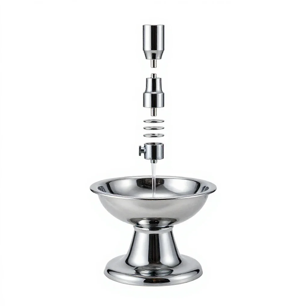 Drinking fountain isolated on a white background