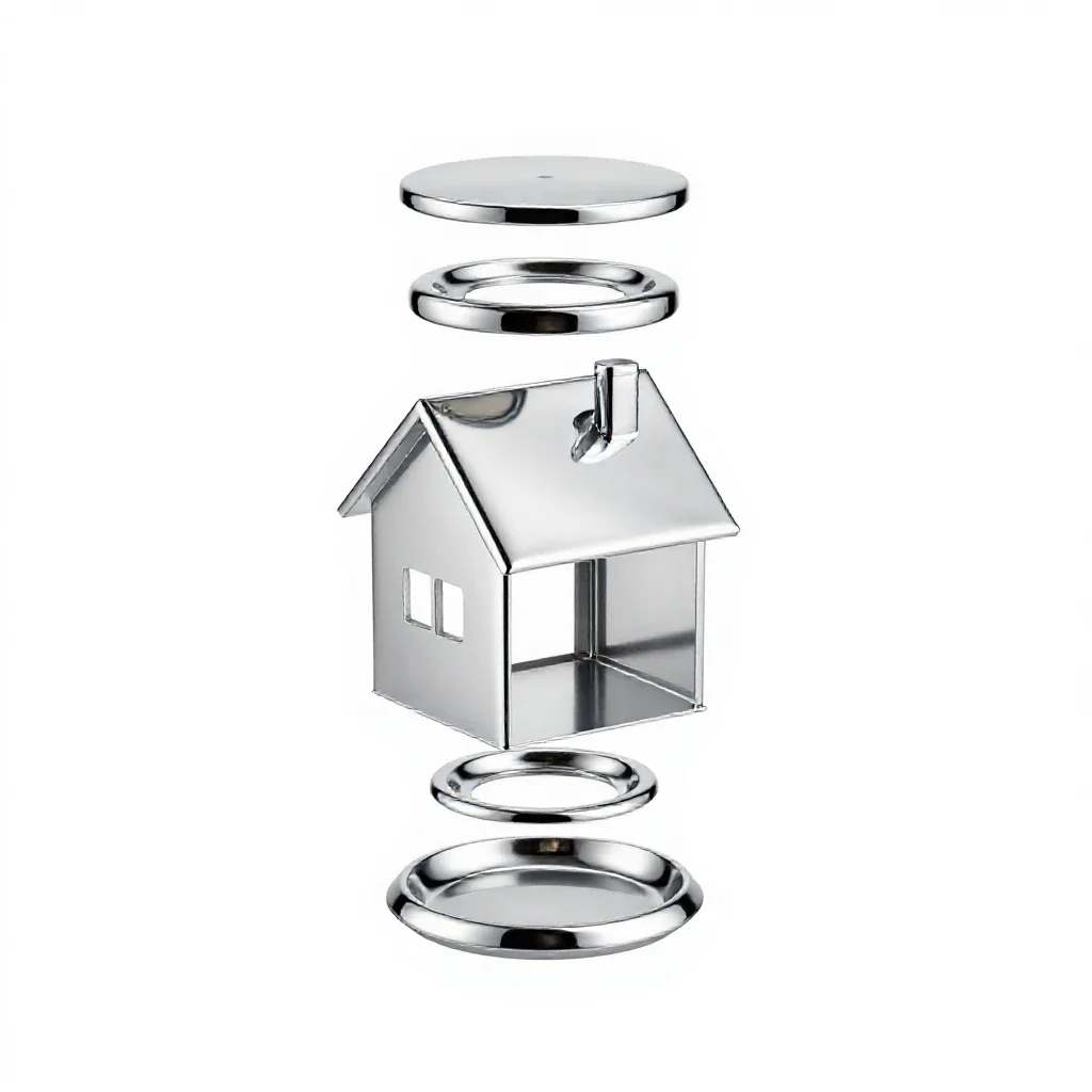 Dwelling isolated on a white background