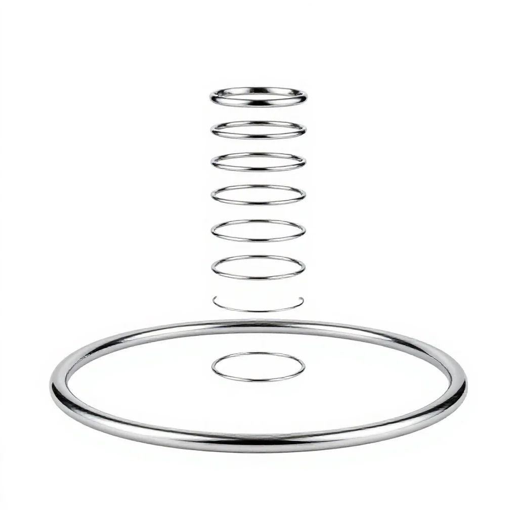 Farthingale isolated on a white background