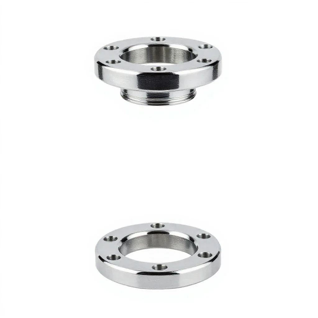 Flange isolated on a white background