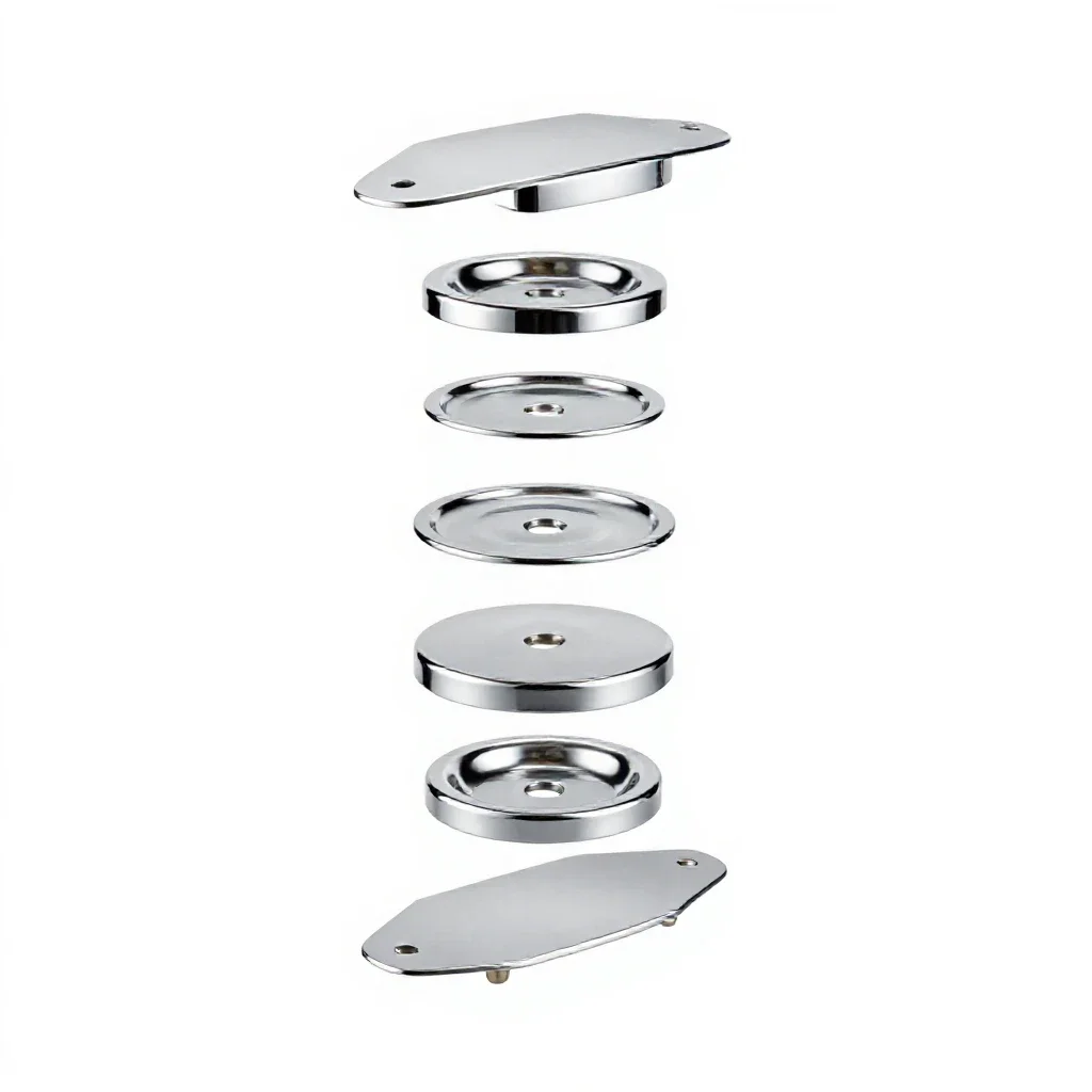 Flashboard isolated on a white background