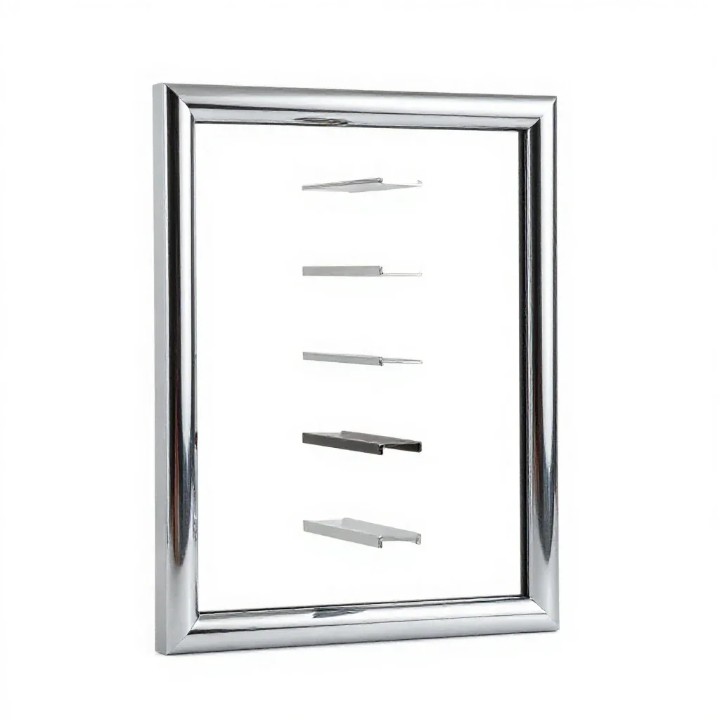 Frame isolated on a white background