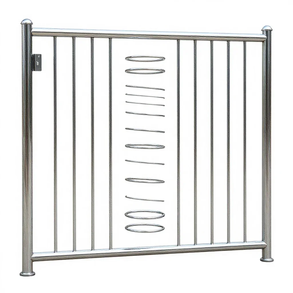 Gate isolated on a white background