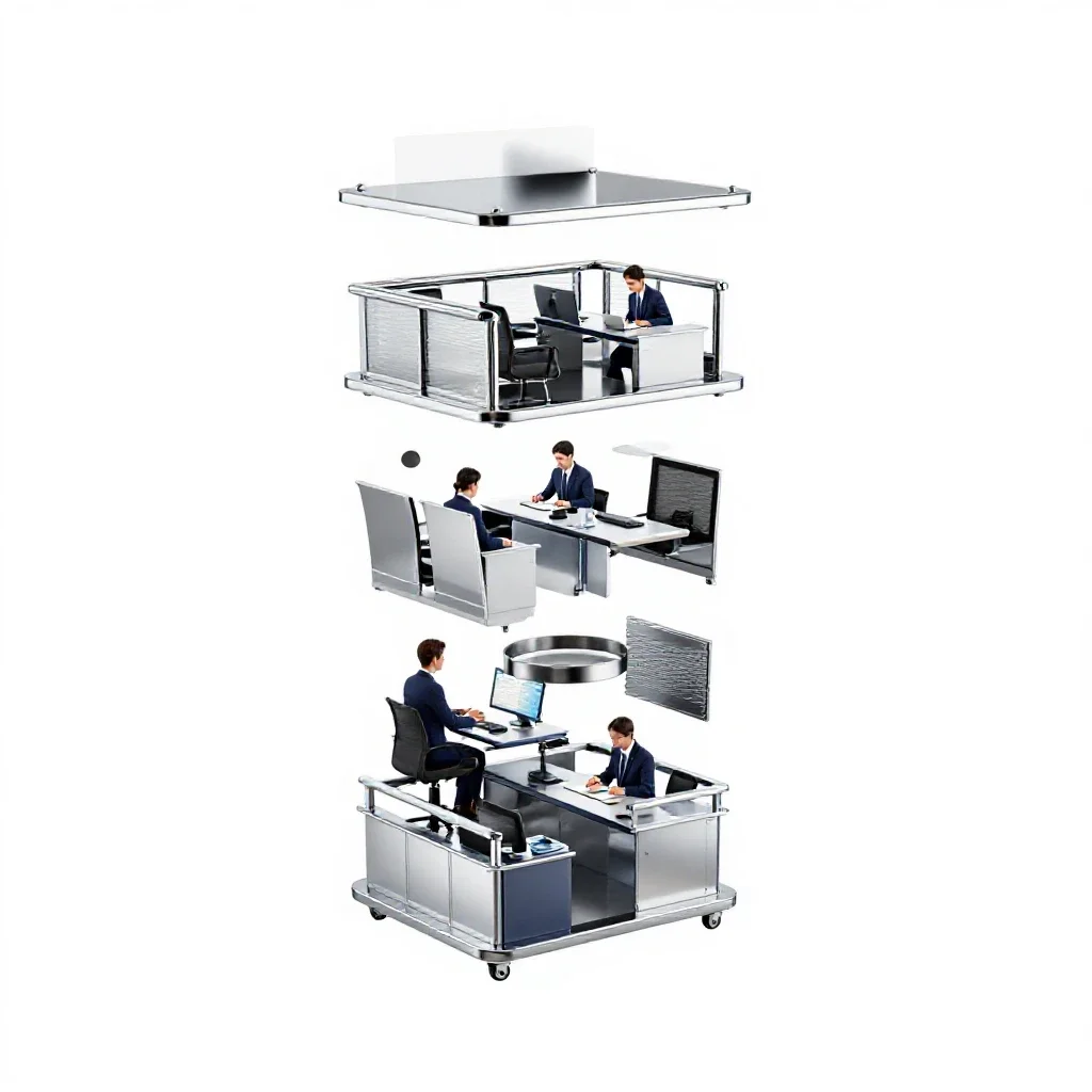Government office isolated on a white background