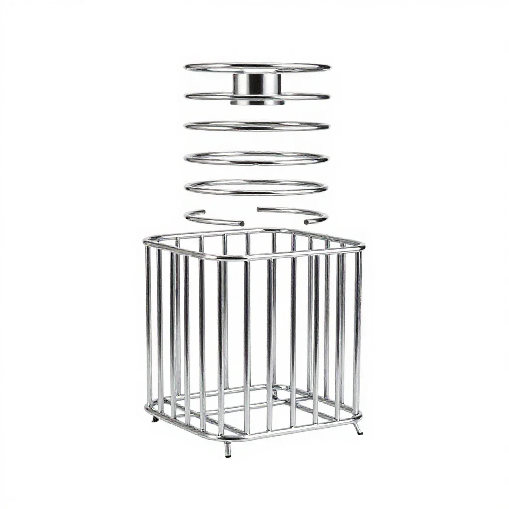Grate isolated on a white background