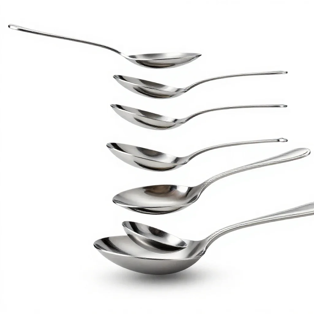 Greasy spoon isolated on a white background