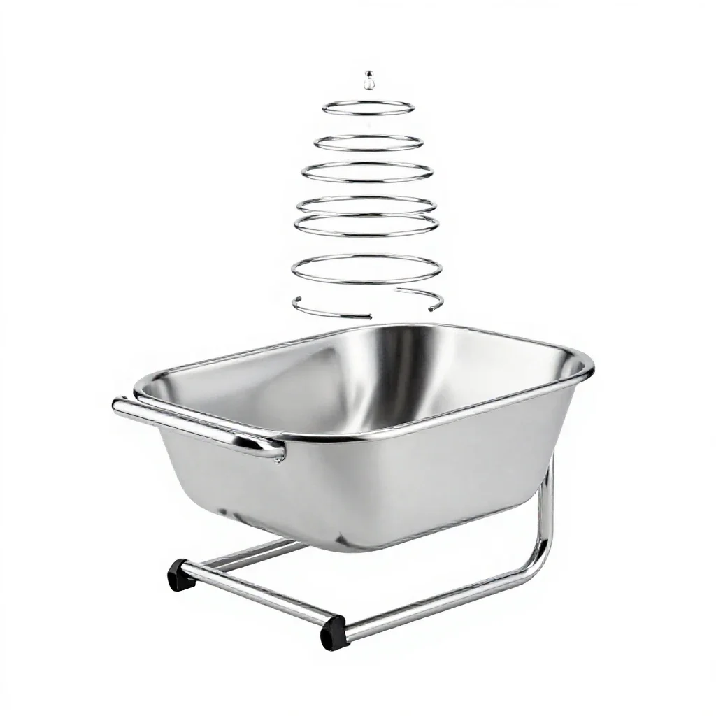 Handbarrow isolated on a white background