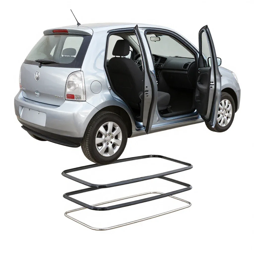 Hatchback isolated on a white background