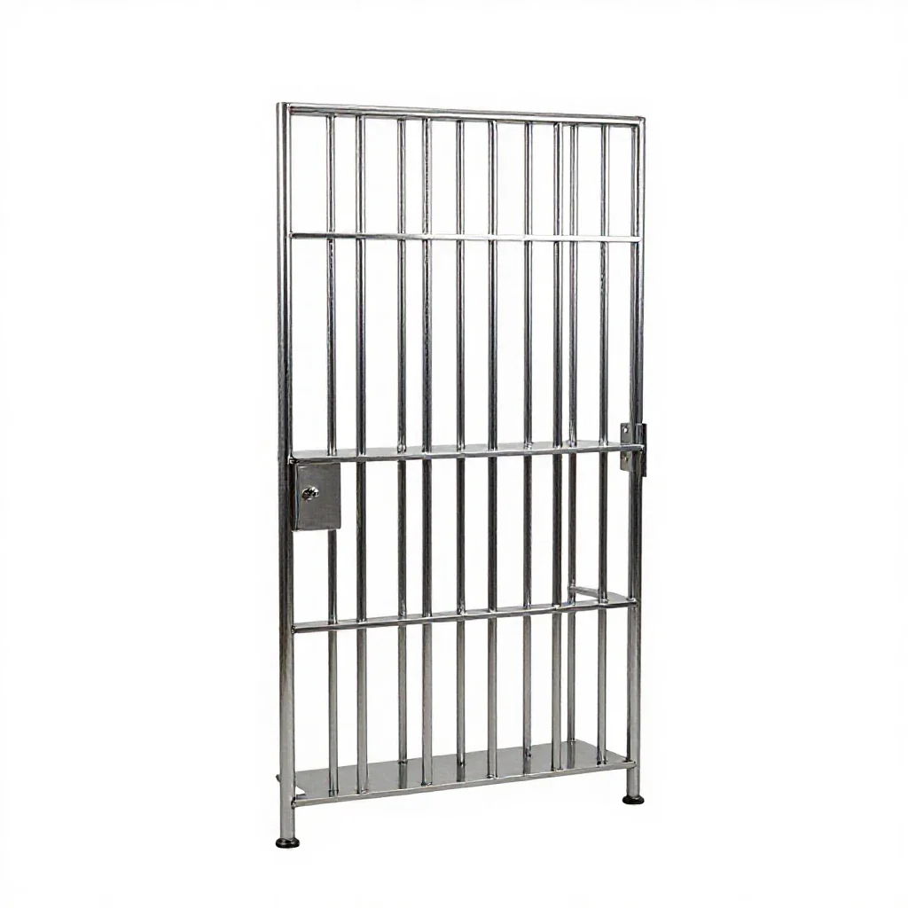 Holding cell isolated on a white background
