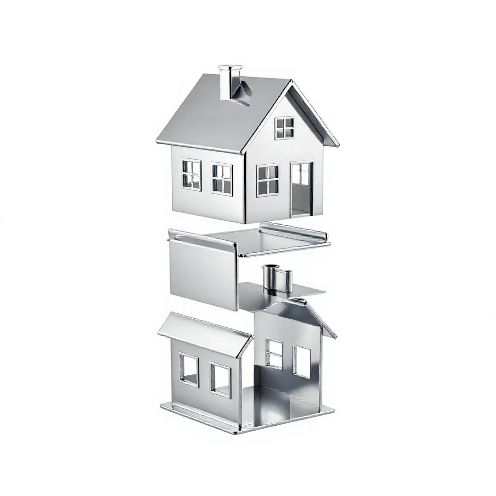 House isolated on a white background
