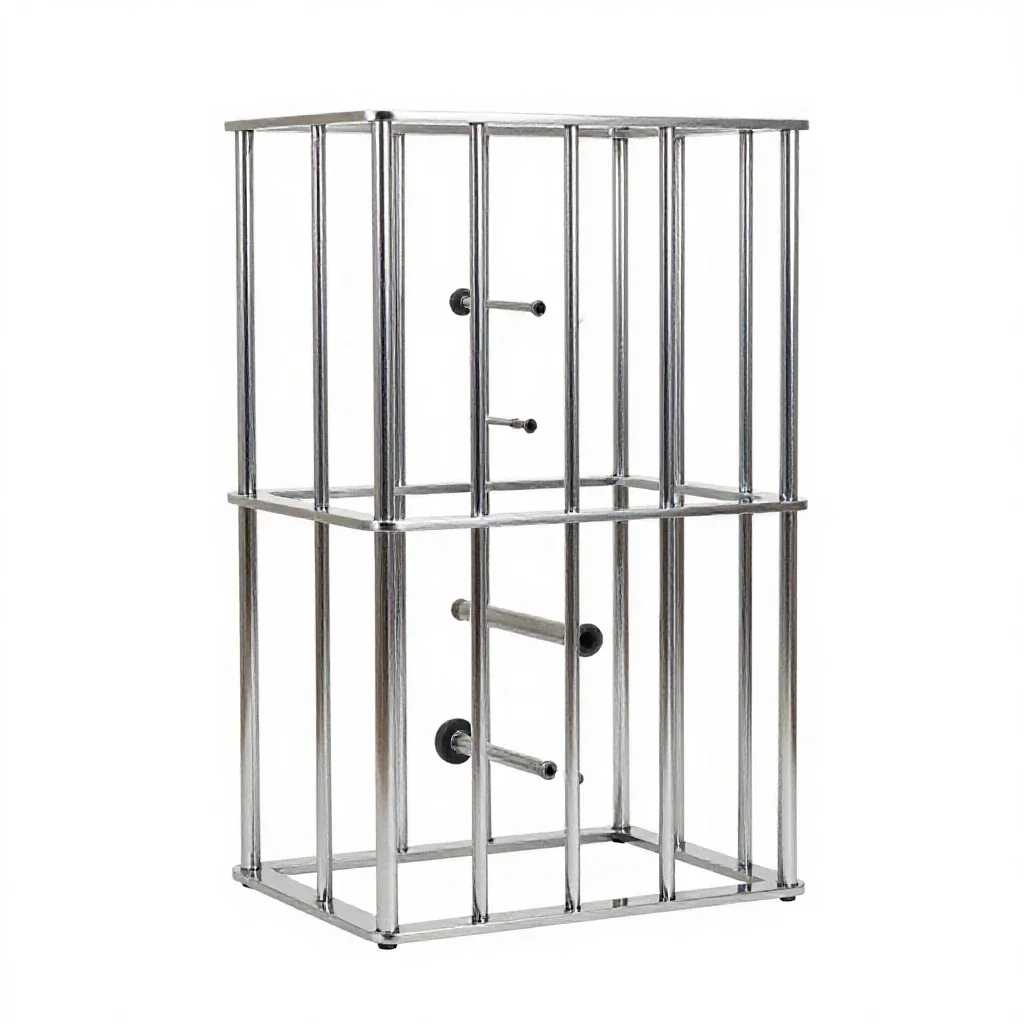 Jail isolated on a white background
