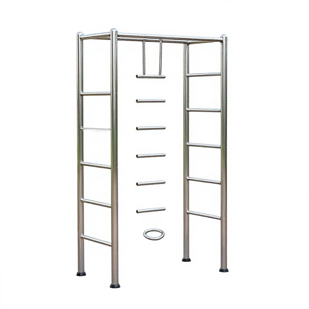 Jungle gym isolated on a white background