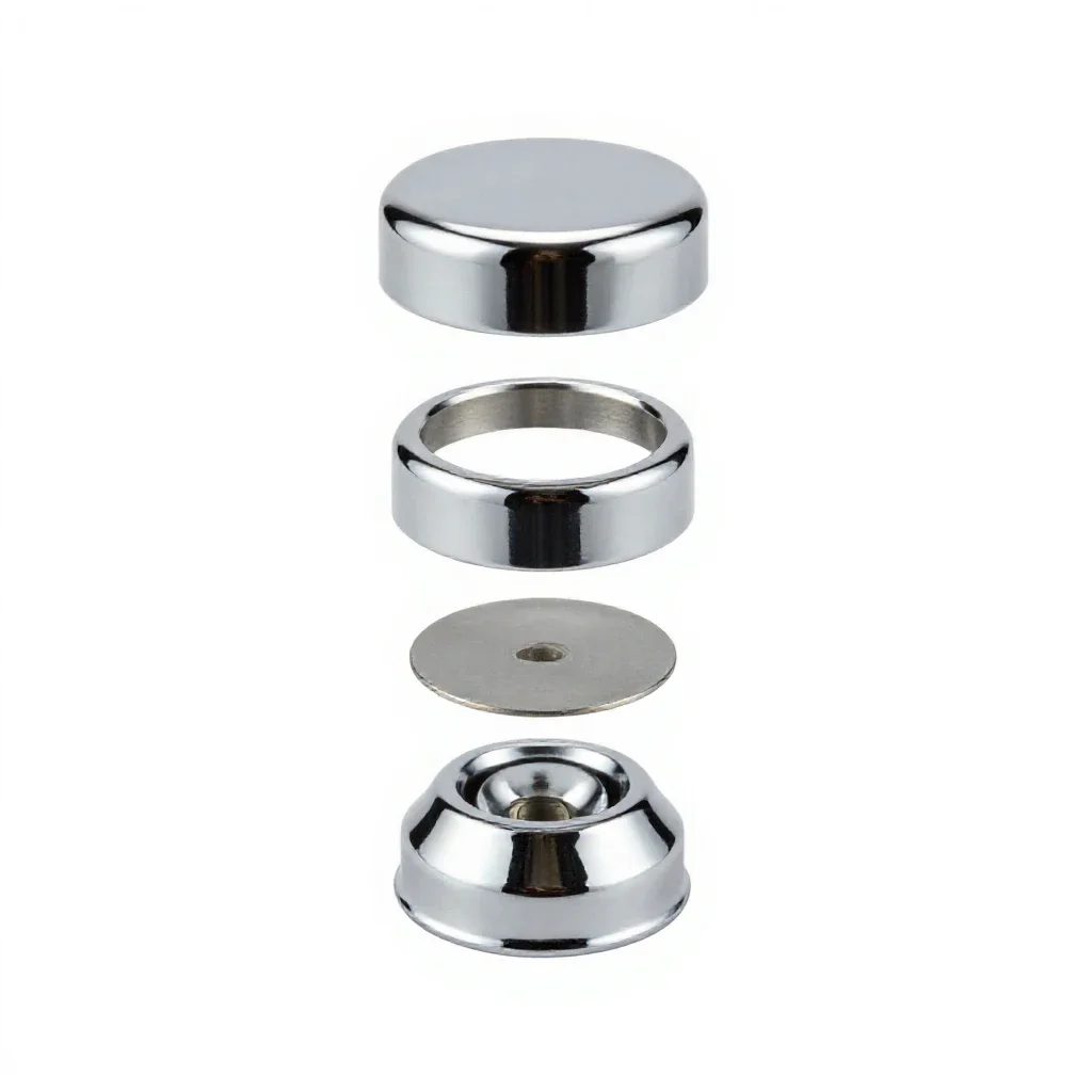 Knob isolated on a white background