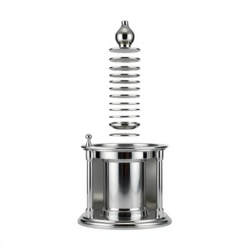 Lady chapel isolated on a white background