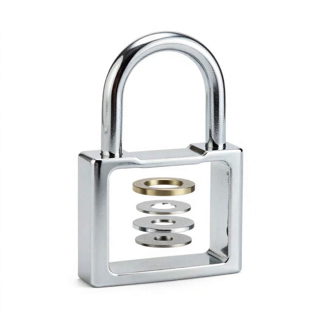Lock-gate isolated on a white background