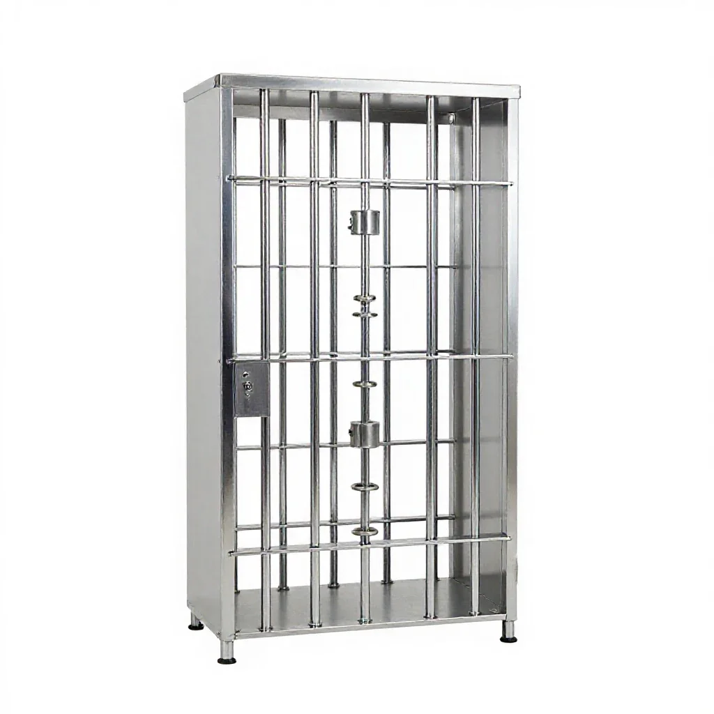 Lockup isolated on a white background