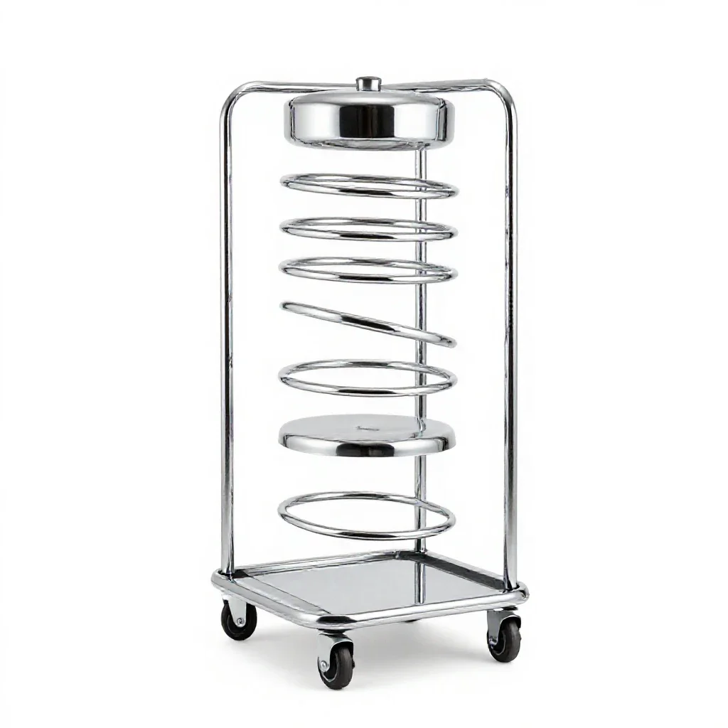 Luggage carrier isolated on a white background