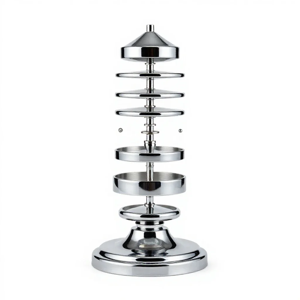 Pedestal isolated on a white background