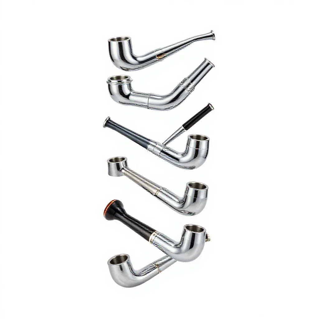 Pipe rack isolated on a white background