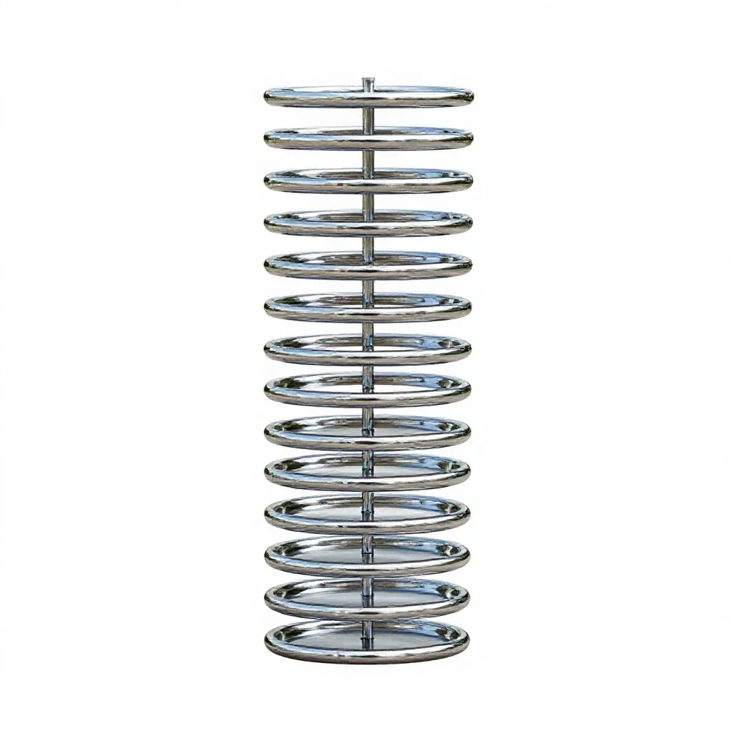 Pontoon bridge isolated on a white background