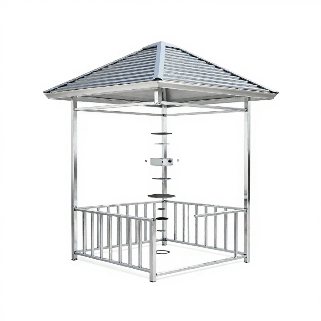 Porch isolated on a white background