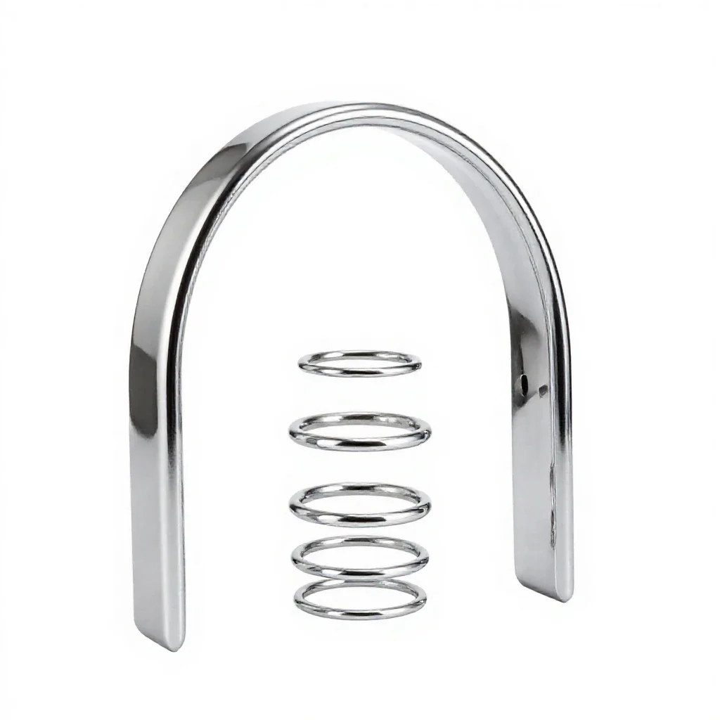 Abutment arch isolated on a white background