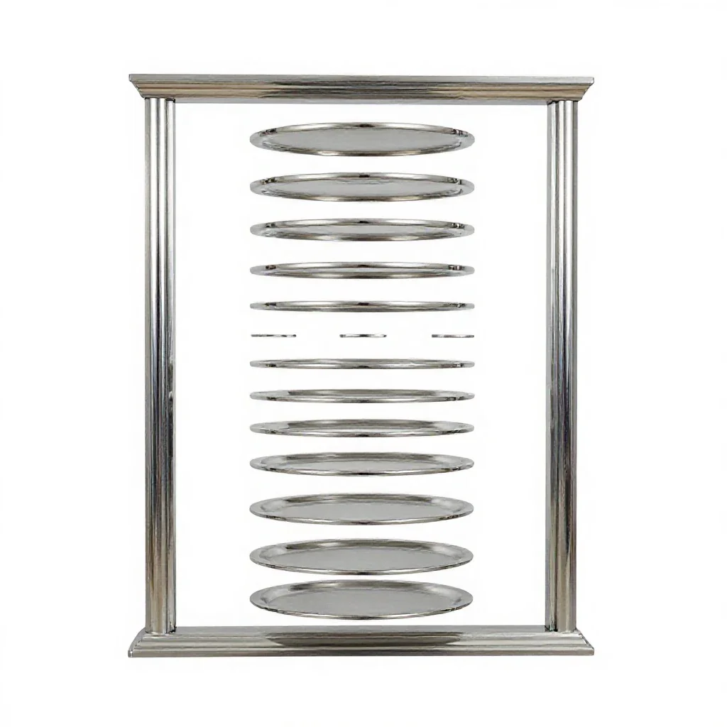 Altarpiece isolated on a white background